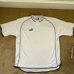 Puma White Sport Crewneck T-Shirt